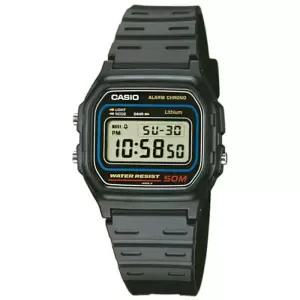 카시오 W-59-1V 레트로 우레탄 손목시계