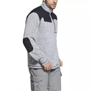 [테슬라][한정특가] CQR 남성 긴팔 하프집업 방한 기모 플리스 CQ-HKZ401