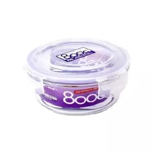 오븐락 유리 반찬통 글라스 밀폐 원형2호 620ml