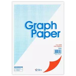 1mm A4방안지 210x297mm 약50매 모눈종이 제도 그리드