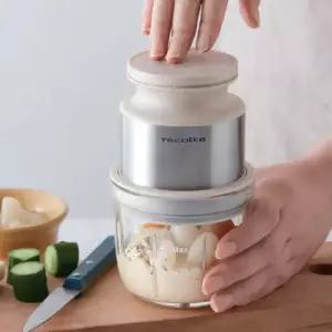 레꼴뜨 무선 미니쵸퍼 이유식 마늘 야채 가정용분쇄기