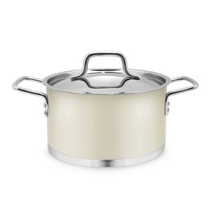 벨라쿠진 아티잔웜 아이보리 양수냄비 20cm, 1개