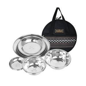 카즈미 캠핑 식기세트 25개입, 1세트