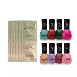 네일컬러 구매시 라헬 알로에마임 데이케어 수분젤 30매 나이트케어 보습젤 30매 ##