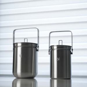 JVR 포스코 304 스텐 음식물쓰레기통 2L 씽크대쓰레기통