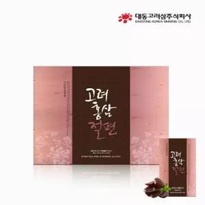 [본사직영] 대동고려삼 4년근 고려홍삼절편 20g x 10개 (1박스)+쇼핑백 꿀에 절인 홍삼 간식