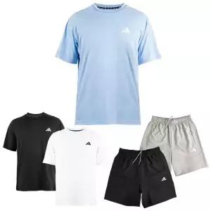 아디다스 액티브 반팔티셔츠 JX5404 반바지 러닝 트레이닝