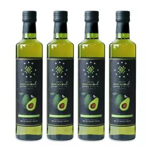 나한나 아보카도오일 엑스트라버진 500ml 비건인증 냉압착 직수입 4병