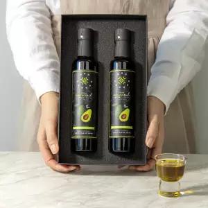 나한나 아보카도오일 엑스트라버진 250ml x 2병 선물세트 비건인증오일