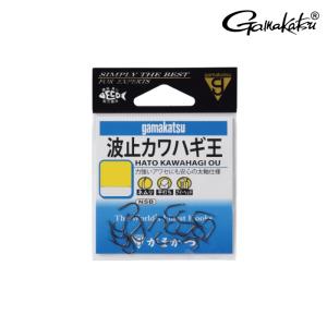 가마가츠 선상 낚시 카와하기 왕 쥐치 바늘 블랙 1호