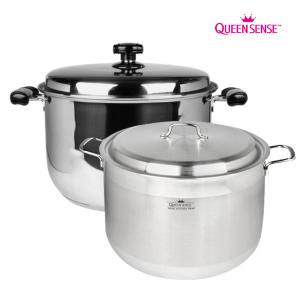 퀸센스 다용도 대용량 스텐 곰솥 모음전/3중바닥 그랜드6종 통3중 댄디3종