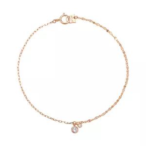 14K 팔찌 체인 금팔찌 참 언벨