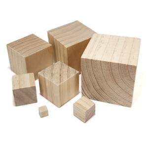 우드 나무 사각 1cm/2cm/3cm/4cm/5cm/6cm/7cm/10cm 정사각형 큐브 주사위 받침대