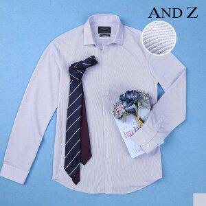 [지오지아][앤드지] 이지케어 이모션 스트라이프 셔츠 (BLA5WD1205)