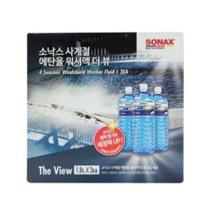 소낙스 사계절 워셔액 더뷰 1.8L x 3입 (E)