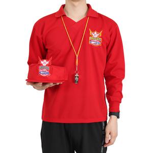 유격 조교 긴팔 적색 세트 유격복 유격모 호각 군인 훈련