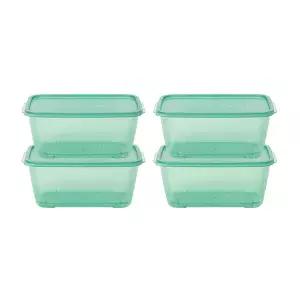 이지앤프리 튼튼이 웨이브킵 냉동실정리용기, 3000ml, 4개입, 1개