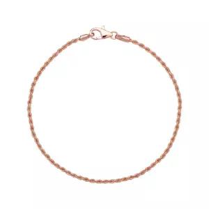 14K 팔찌 금팔찌 프렌치 로프 체인