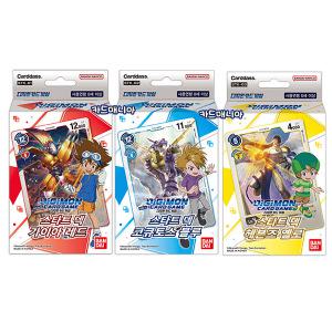 디지몬카드 스타트덱 가이아레드/코큐토스블루/ 헤븐즈옐로/기가그린/베놈바이올렛/옵션선택/사은 품