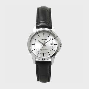 CASIO 카시오 LTP-V004L-7A 여성 가죽밴드 심플 손목시계