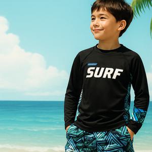 주니어 키즈 남아 초등학생 생존수영 수영모 수영복 래쉬가드 4종세트