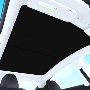 테슬라 글래스 루프 선셰이드 모델3 모델Y 천장 썬쉐이드 암막 메쉬 일체형 더블레이어 햇빛가리개