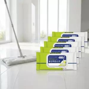 베이킹소다 물걸레 청소포 실속형 초특대형 6개입 습식타입(200X380mm)