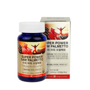오리진 쏘팔메토 전립선 수퍼파워 남성 남자 영양제 90캡슐 3개월