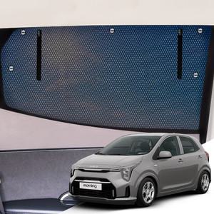 더뉴모닝 JA PE2 운전석+조수석 본투로드 차량 햇빛가리개 윈도우 썬블럭