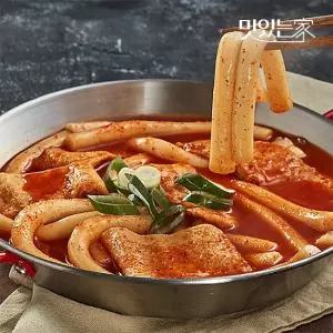 2팩 4인분) 순한맛 - 청주 은영이떡볶이 생밀떡 국물 떡볶이