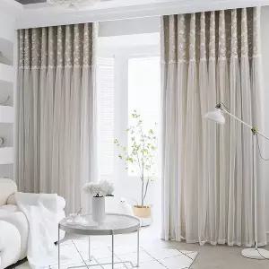 지나송 세레나 웨딩스타일 암막커튼 대형