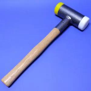 곰망치 무반동망치 나무자루 나일론 우레탄 30파이 J7701S 0359783