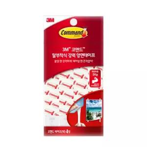 3M 코맨드 화이트 리필테이프 대형 4개입
