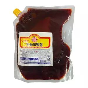 [오뚜기] 오쉐프 만능비빔장 2kg (스파우트팩)