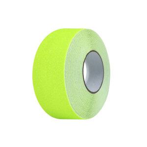 실외용 논슬립 테이프 미끄럼방지 계단 공장 로비 야외 현장 바닥 라인 테잎 스티커 형광 연두색 50mm 15M