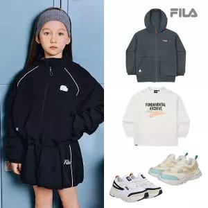 [FILA KIDS][즉시20%할.인] 집중! 미리준비하는 여름&봄 데일리룩! 아동화/봄아우터/상하세트/티셔츠/팬츠/잡화