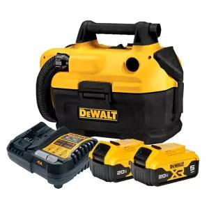 디월트 DCV580P2 충전 건습식 청소기 20V 5.0Ah 배터리 2개 세트