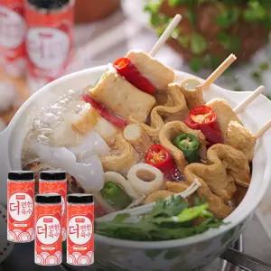 더편한 육수 멸치 다시마 국 탕 찌개 전골 편하고 더진한 육수 동전 코인 한알 고체 만능 육수 3+1병