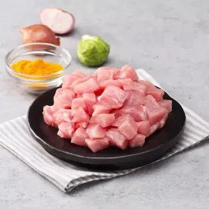 [안동참마돼지]1+등급 냉장 등심(카레용)500g