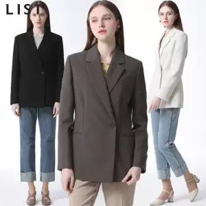 [리스트] 랩 더블 원버튼 자켓