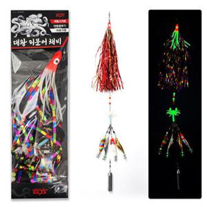 이오스컴퍼니 대왕 피문어 버림봉돌 채비