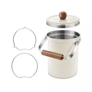 [바겐슈타이거] 스텐304 음식물 쓰레기통 3L 대용량 음쓰통