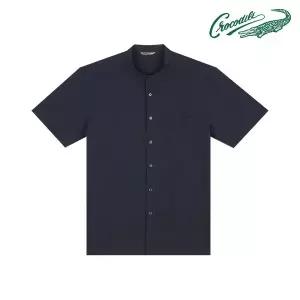 [크로커다일]약써커 차이나 카라 반팔 남방 CDAAAWS2456