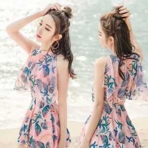 해외 여행 휴가 모녀 커플 수영복 비치웨어 원치스