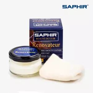 사피르 리노베이터 가죽 영양 크림 50ml 구두 명품 가방 광택 관리