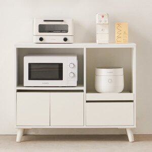 [바로방 가구]코스 렌지대 주방수납장 전자레인지 에어프라이어 선반 밥솥장 1000