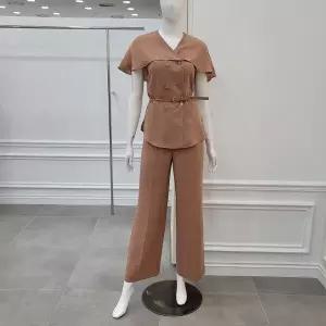 [미니멈]케이프블라우스 팬츠셋트 (MYBGWB4160MYBGWP4170CA)_IC