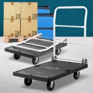 검정 사각대차 대 밀차 카트 구르마 수레 끌차 이동식