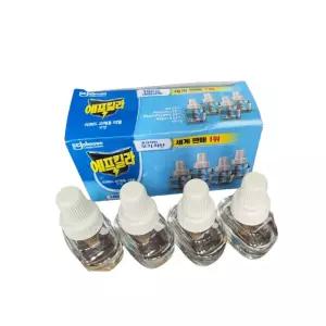 에프킬라 리퀴드 리필 무향 액상형 모기약 교체용 45일 4개 180일