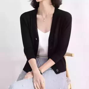 KARRA 딥브이넥썸머가디건_A4M1251